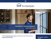 Tablet Screenshot of bruceward.com